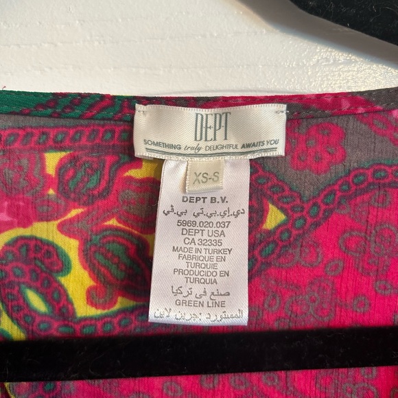 Colourful flowy hippie shirt - Picture 6 of 6